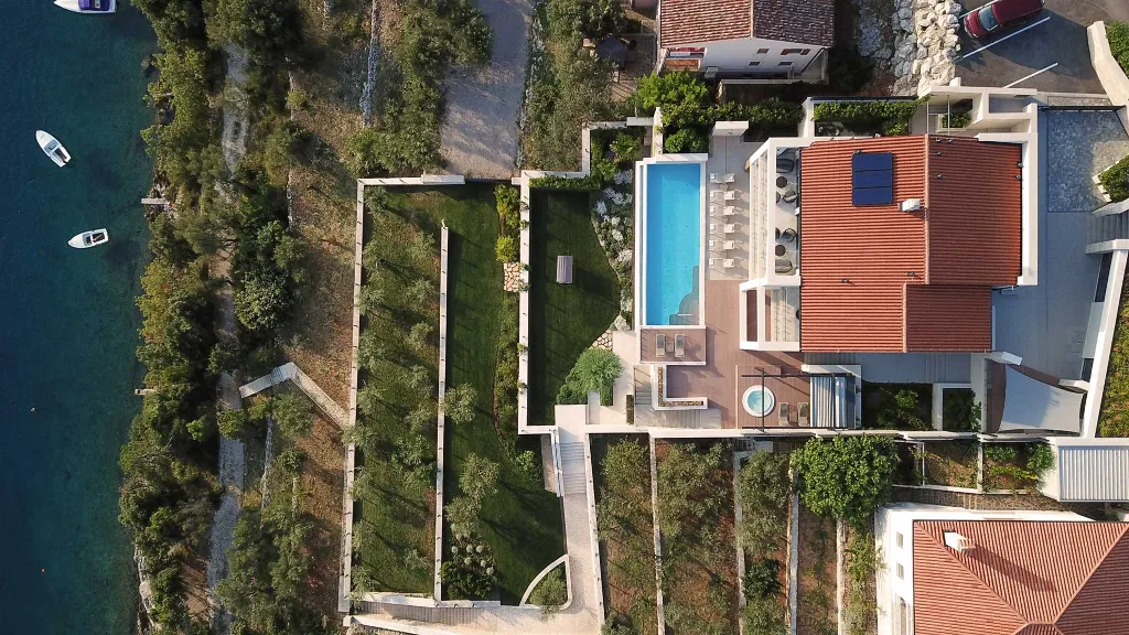 Villa in Labin for 10 Guests with Private Sea Access