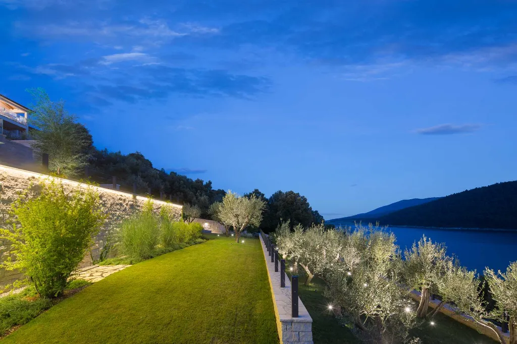 Villa in Labin for 10 Guests with Private Sea Access
