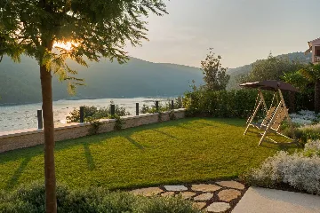 Villa in Labin for 10 Guests with Private Sea Access