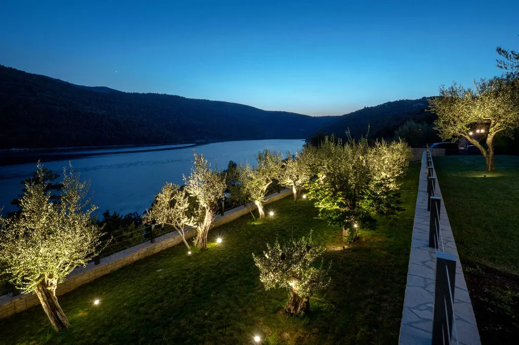 Villa in Labin for 10 Guests with Private Sea Access