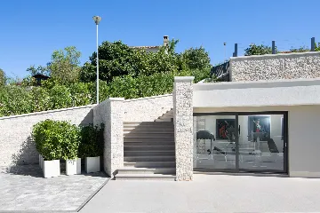 Villa in Labin for 10 Guests with Private Sea Access