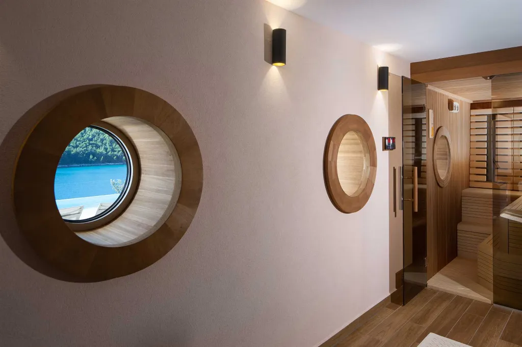 Villa in Labin for 10 Guests with Private Sea Access