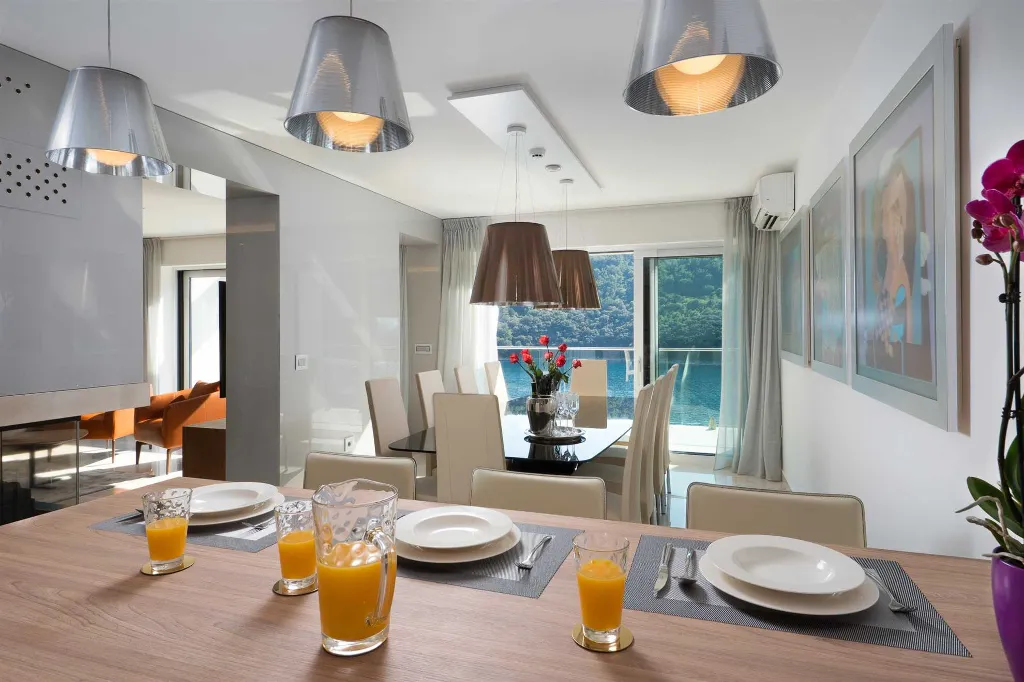 Villa in Labin for 10 Guests with Private Sea Access