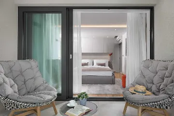 Villa in Labin for 10 Guests with Private Sea Access