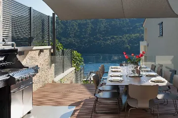 Villa in Labin for 10 Guests with Private Sea Access