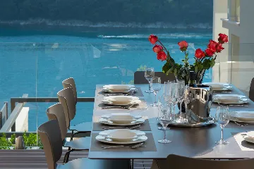 Villa in Labin for 10 Guests with Private Sea Access