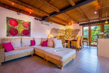 6-Bedroom Stone Villa in Šišan for 10 Guests