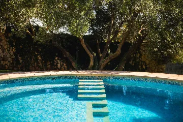 4-Bedroom Villa with Private Heated Pool in Čilipi