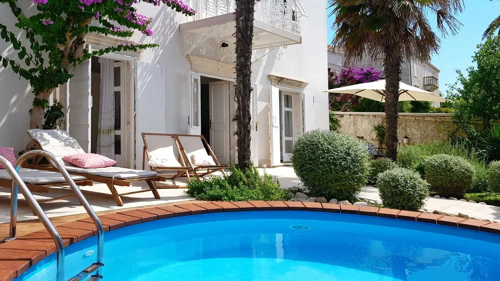 Orebić Seafront Villa with Private Pool for 8