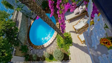 Orebić Seafront Villa with Private Pool for 8