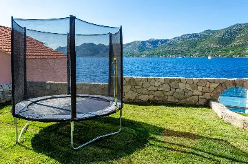 Seafront Villa with Private Pool, Sleeps 8 in Korčula