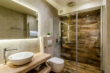 Seafront Villa with Private Pool, Sleeps 8 in Korčula