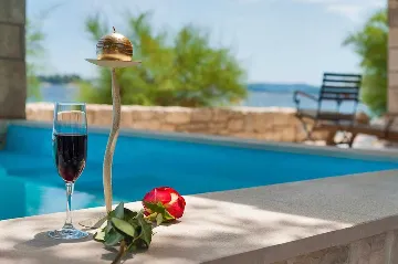 Orebić 3-Bedroom Villa with Private Saltwater Pool