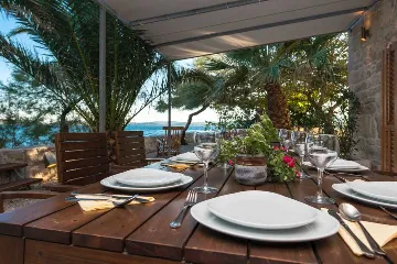 Beachfront Villa in Orebić with Saltwater Pool