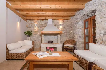 Beachfront Villa in Orebić with Saltwater Pool