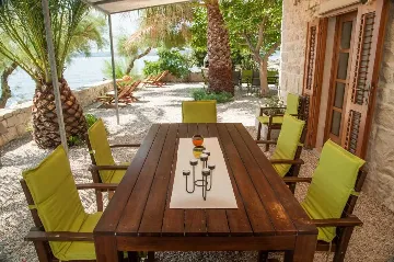 Beachfront Villa in Orebić with Saltwater Pool