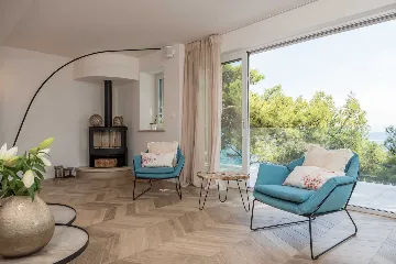 Seaside Villa in Selca, Brac for 14 Guests