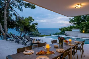 Seaside Villa in Selca, Brac for 14 Guests