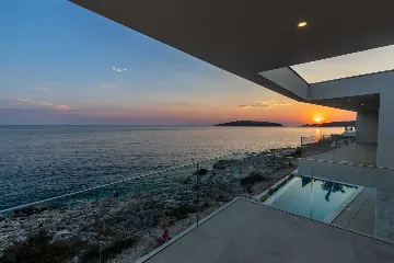 Rogoznica Villa with Private Heated Pool