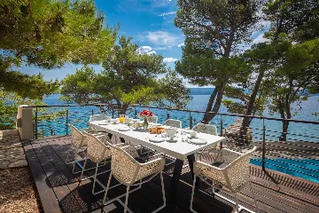 Lokva Rogoznica Villa with Private Pool for 8 Guests