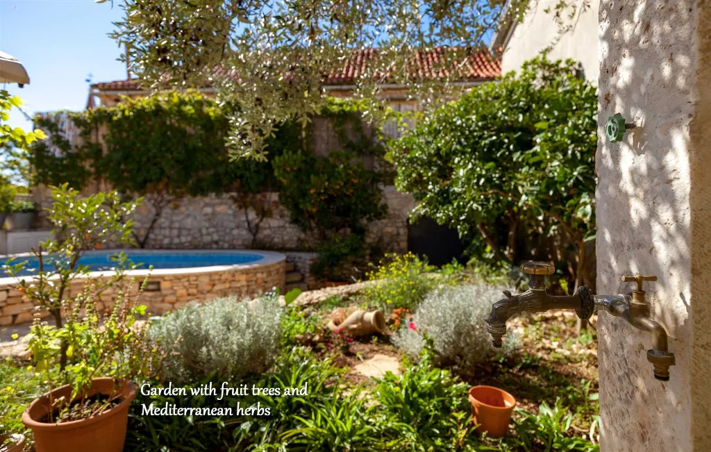 Stone Villa in Milna, Brač with Private Pool