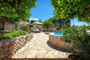 Stone Villa in Milna, Brač with Private Pool