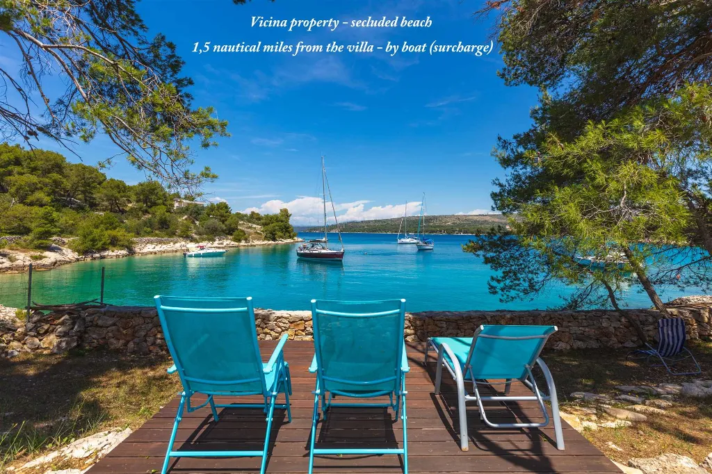 Stone Villa in Milna, Brač with Private Pool