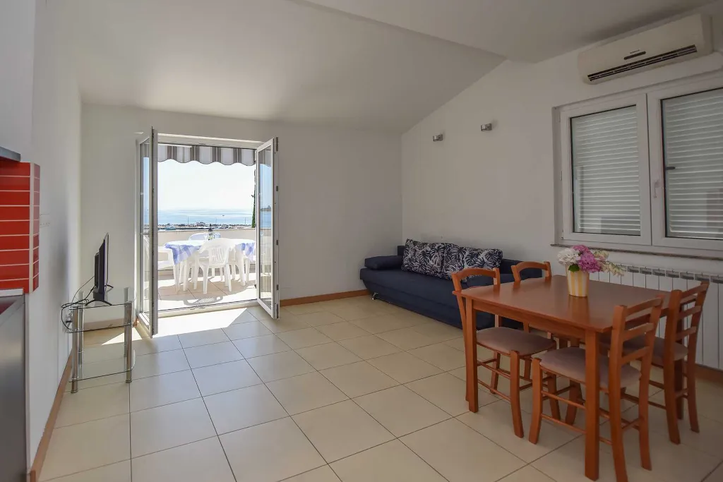 One-Bedroom Sea View Apartment in Novalja