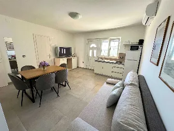 Two-Bedroom Apartment with Terrace in Novalja