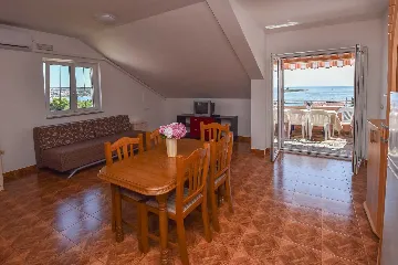 Novalja Apartment with Sea and City View