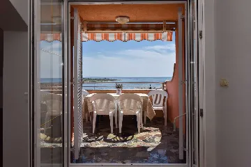 Novalja Apartment with Sea and City View