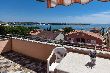 Novalja Apartment with Sea and City View