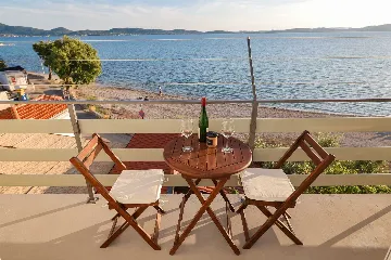 1-Bedroom Seafront Apartment in Sukošan (Sleeps 3)