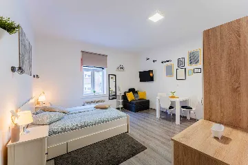 Zagreb Studio Apartment for up to 3 Guests