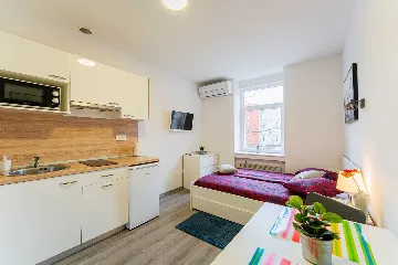 Studio Apartment for 2 Guests in Zagreb