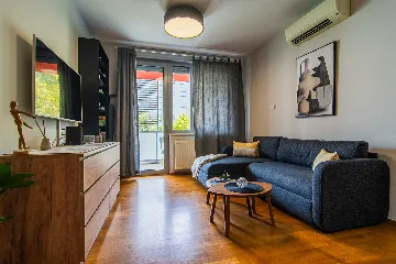 1-Bedroom Apartment in Zagreb for Up to 4 Guests