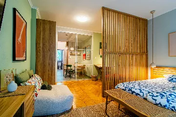 Studio Apartment in Zagreb for 2 Adults