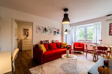 Zagreb 1-Bedroom Apartment for Up to 4 Guests