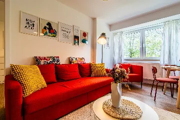 Zagreb 1-Bedroom Apartment for Up to 4 Guests