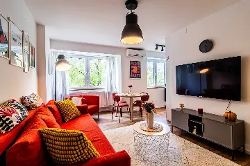 Zagreb 1-Bedroom Apartment for Up to 4 Guests