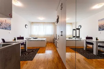 Zagreb Studio Apartment for 2 Guests