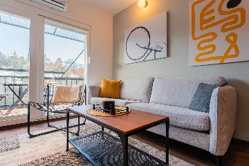 Zagreb 1-Bedroom Apartment for 4 Guests