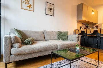 Zagreb 1-Bedroom Apartment for Up to 3 Guests