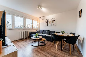 1-Bedroom Apartment in Zagreb for Up to 4 Guests