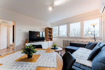 1-Bedroom Apartment in Zagreb for Up to 4 Guests