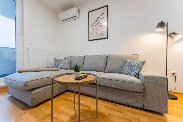 Zagreb Apartment with Private Balcony for 3 Guests
