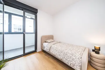 Zagreb Apartment for Up to 4 with Private Balcony
