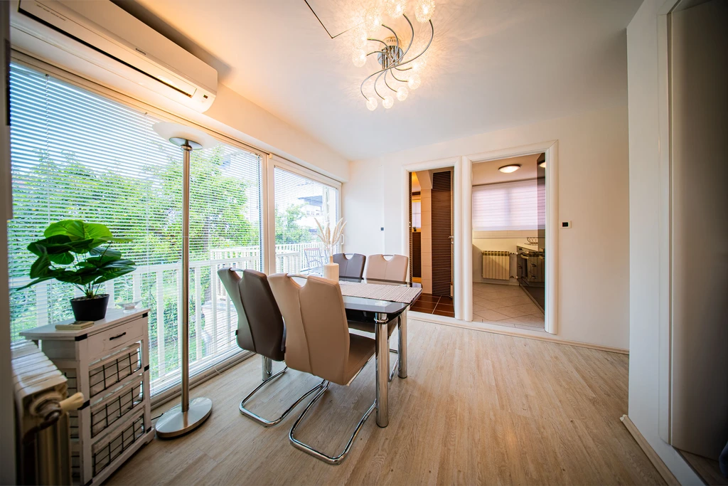 2-Bedroom Apartment in Zagreb with Private Terrace