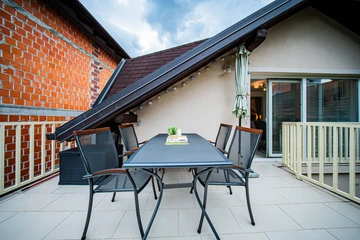 2-Bedroom Apartment in Zagreb with Private Terrace