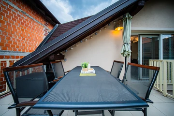 2-Bedroom Apartment in Zagreb with Private Terrace